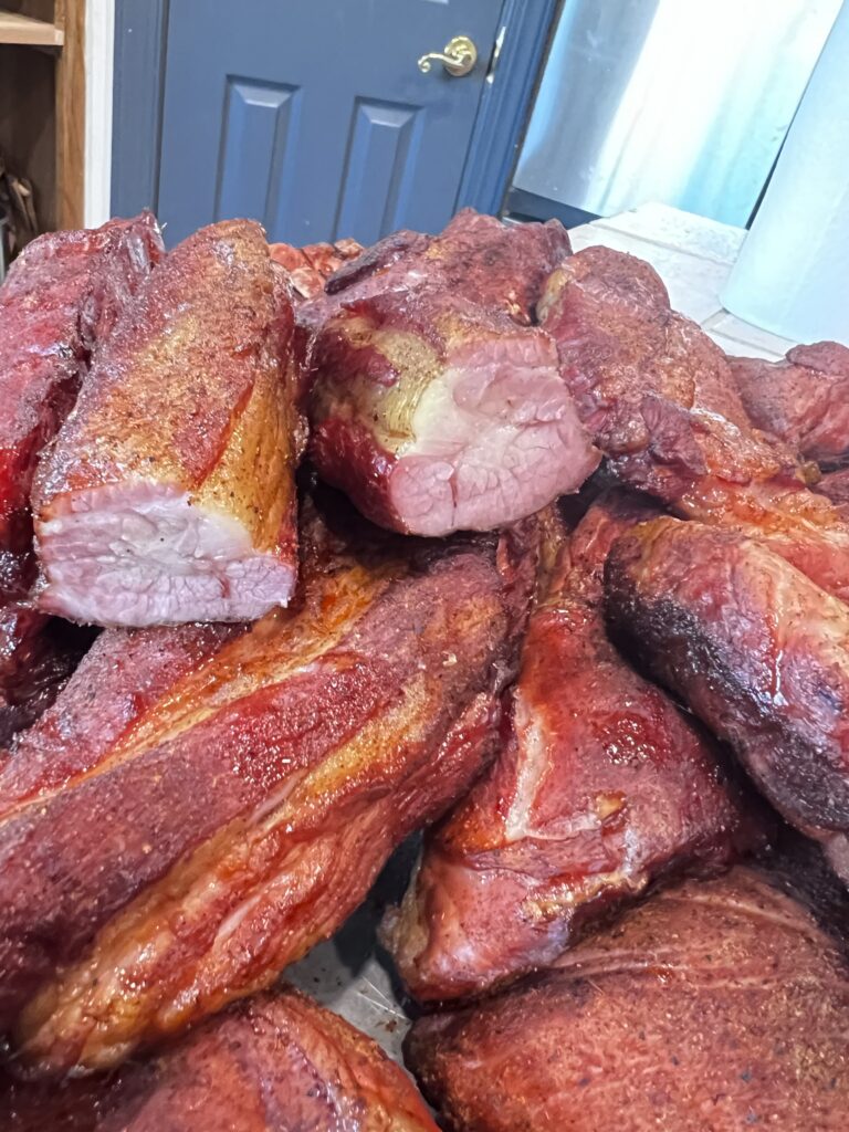 My Cajun style smoked Tasso