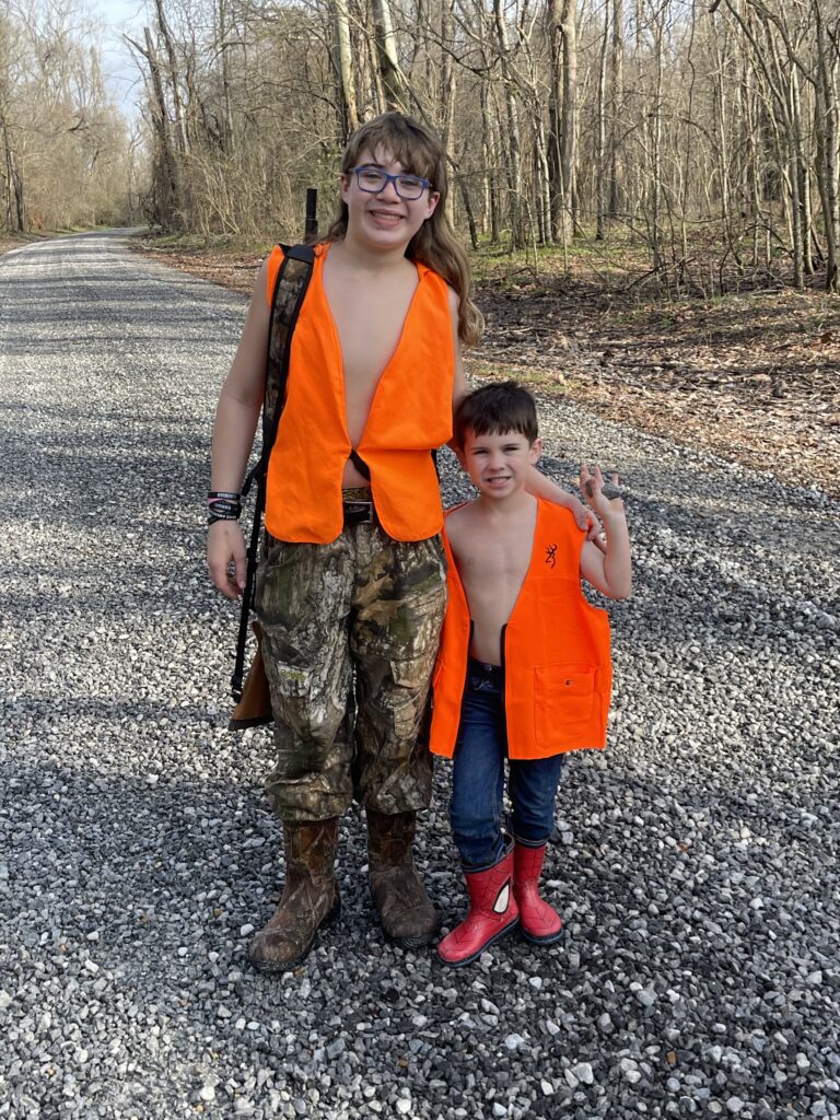 Long day in the woods