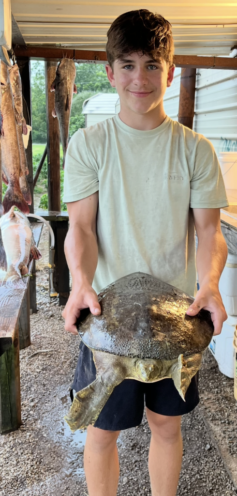 Fishing with dad
