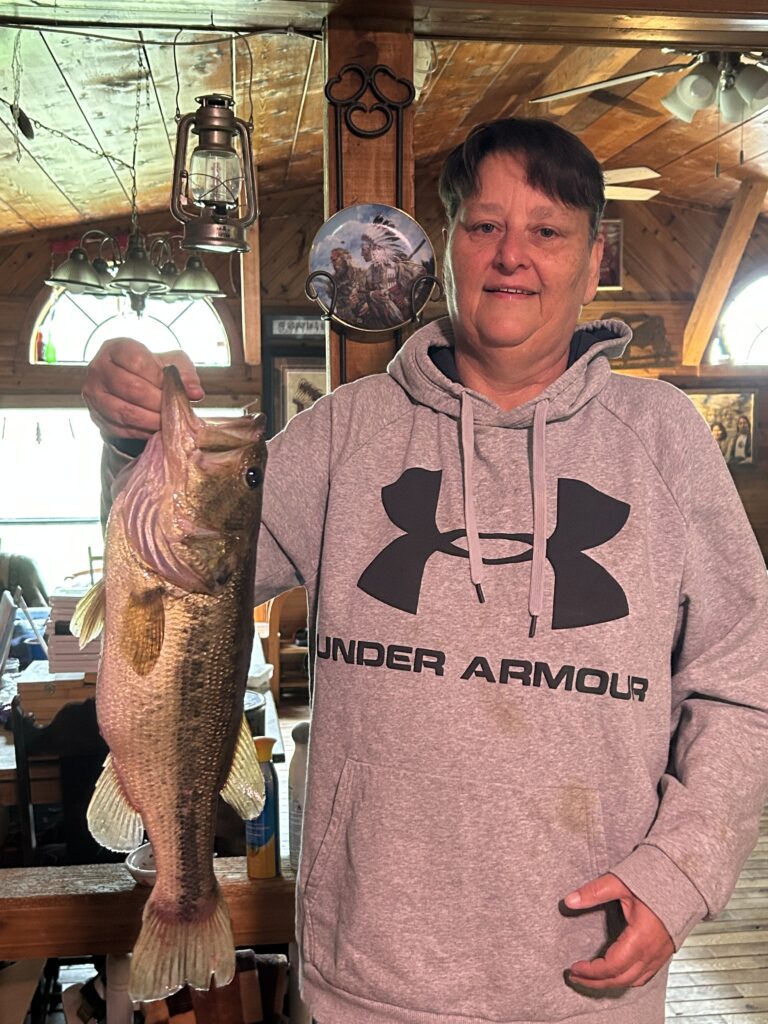 Big Bass Surprise While Speck Fishing!
