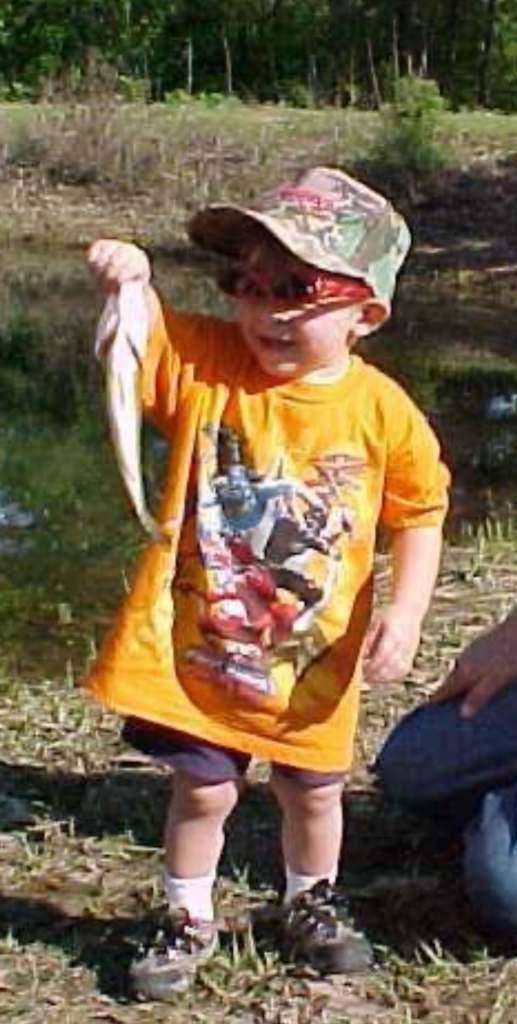Paul Seals first fish