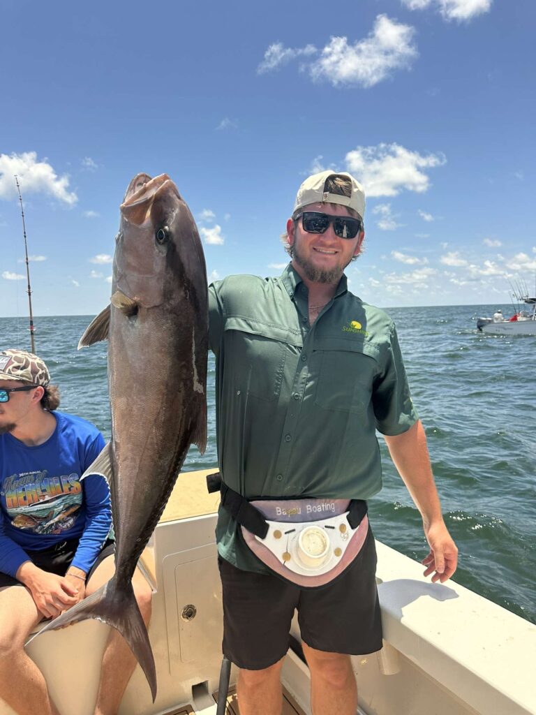 Fishing out in the Gulf near Grand Isle