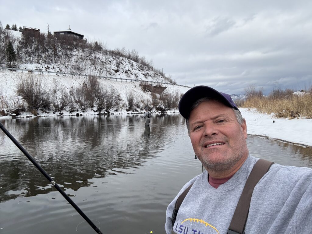 Enjoying the outdoors